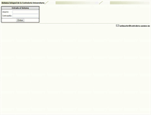 Tablet Screenshot of contraloria.uaemex.mx